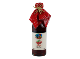 cherry wine with cloth