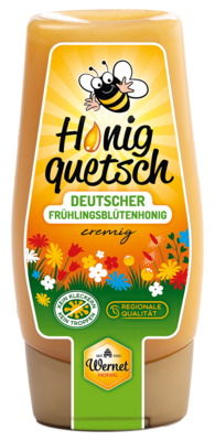 Honigquetsch - deutscher, cremiger Blütenhonig