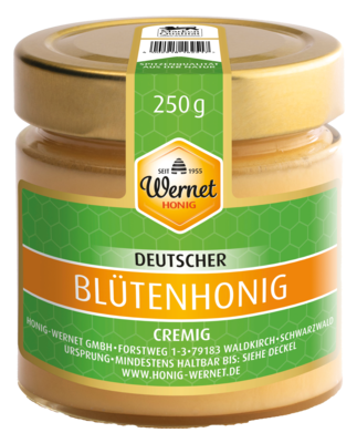 Deutscher Blütenhonig cremig