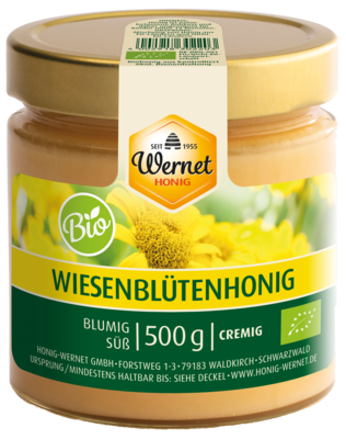 cremiger BIO-Wiesenblütenhonig 