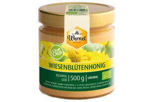 cremiger BIO-Wiesenblütenhonig 