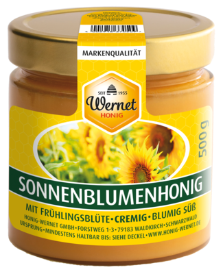 creamy sunflower honey 