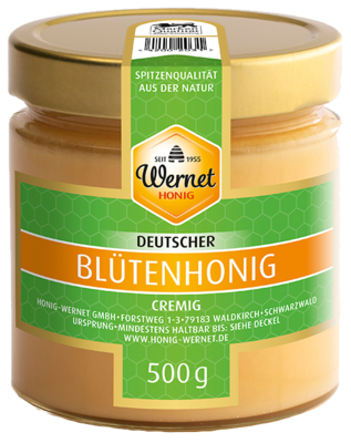 Deutscher Blütenhonig cremig 