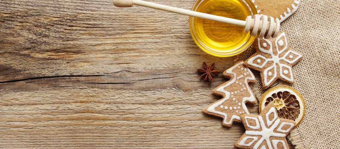 Honey cake biscuits approx. 45 pieces