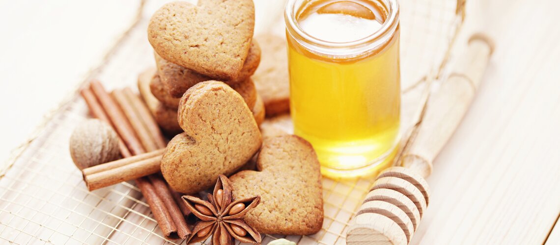 ginger bread with honey 