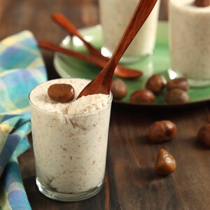 Kastaniencreme mit Schokolade