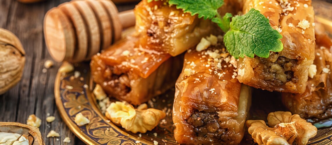 Walnuss-Honig-Baklava