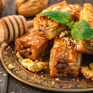 Walnut-Honey Baklava