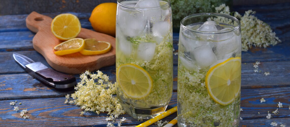 Elderflower drink